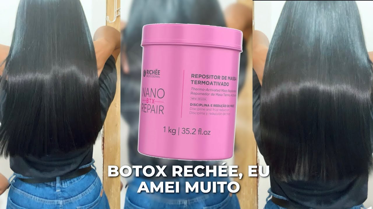 Botox RECHÉE Nano BTX Repair, Usando pela primeira vez