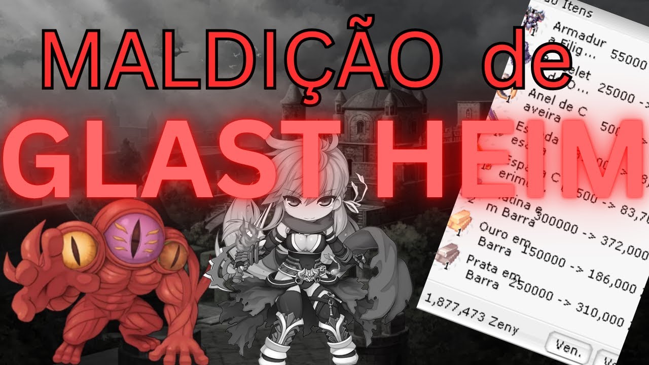 Esse Lugar Dá MUITO Dinheiro! | Guia da Maldição de Glast Heim (Ragnarok LATAM)