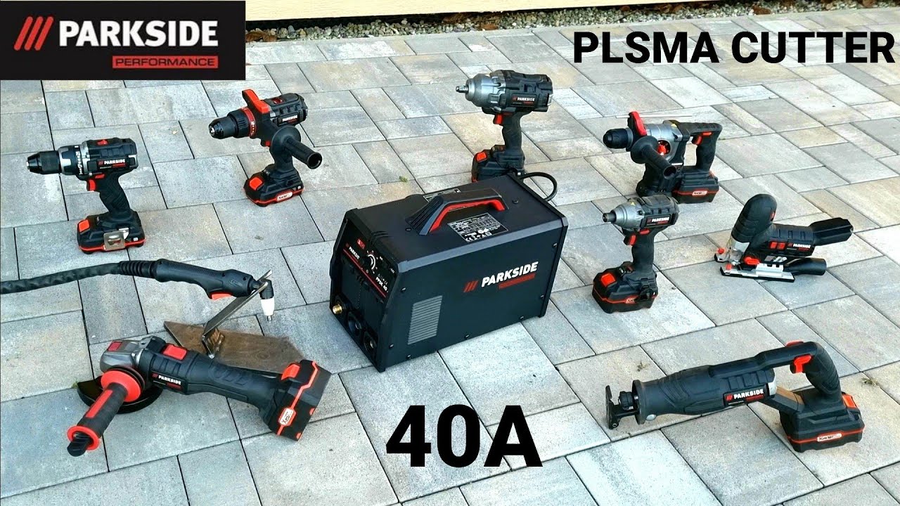 Плазменный резак Parkside Performance PPSK 40 A1 режет нержавеющую сталь и алюминий как бумагу