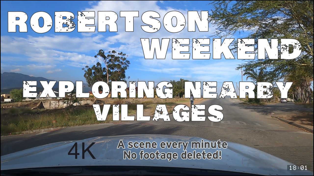 Driving in  Robertson, McGregor, Montagu, Swellendam and surrounds