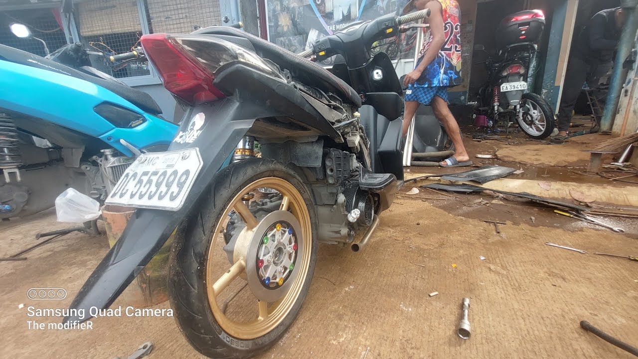 Honda Beat Rear disc brake & Convertion(@YOUNGONETV2020 )