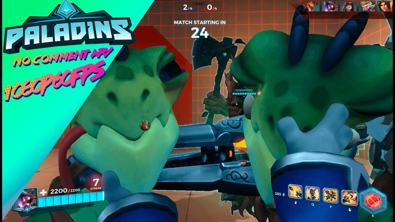 Paladins: Moji (Siege, Wip Salt) Gameplay (No Commentary) [1080p60FPS] PC
