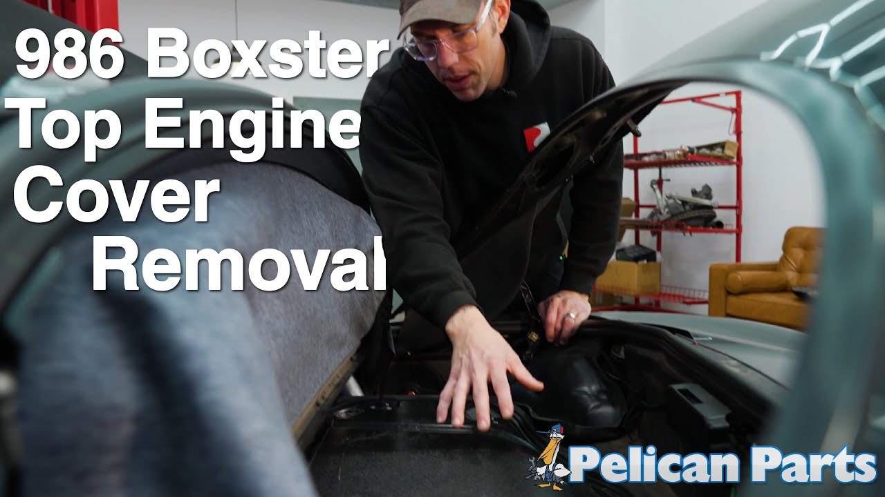 986 Porsche Boxster Top Engine Cover Removal