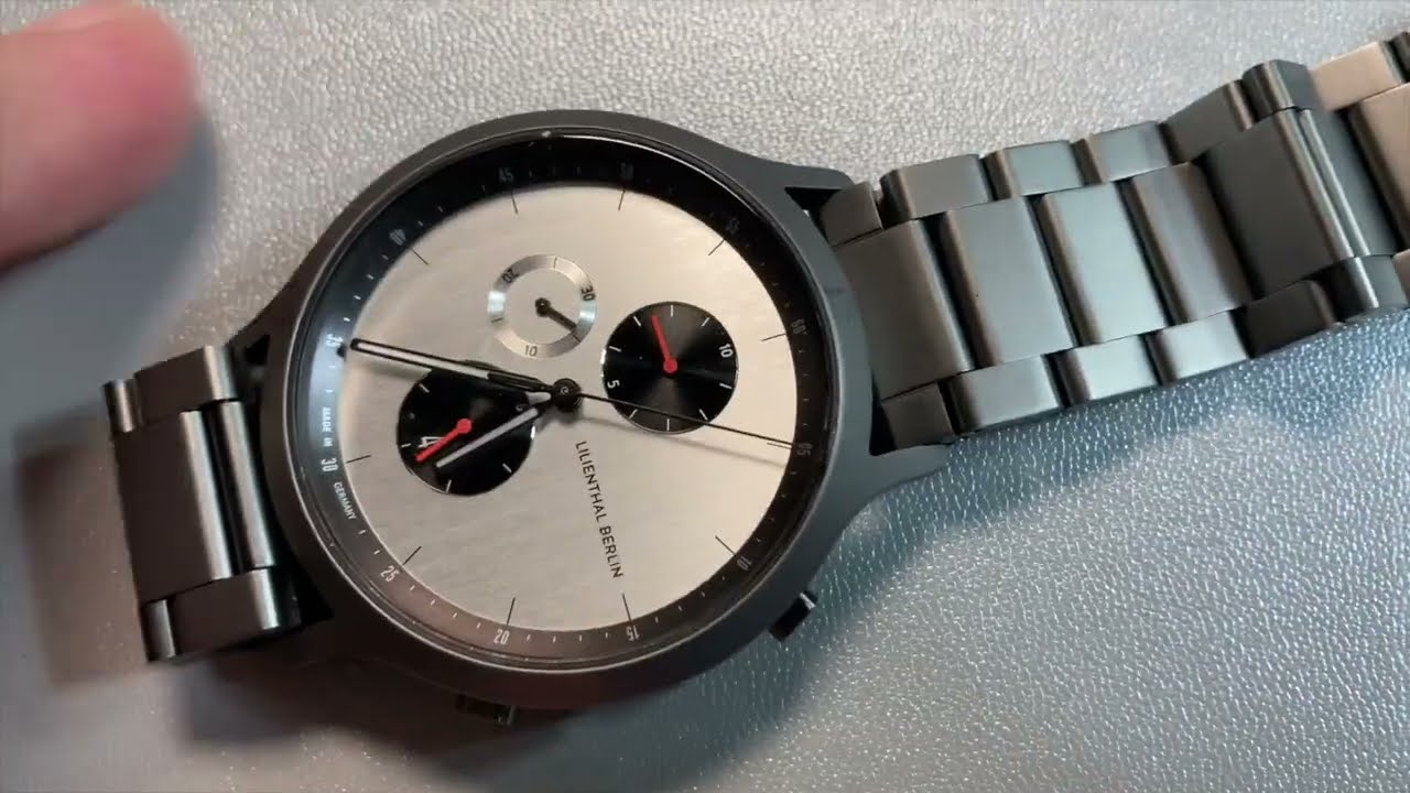 Lilienthal Berlin CIRCUIT Chrono Watch Unboxing – German Engineering at Its Best!