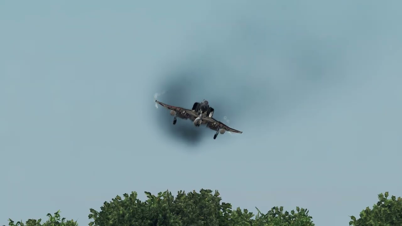 DCS Virtual Incirlik RIAT RAF F-4 Arrival