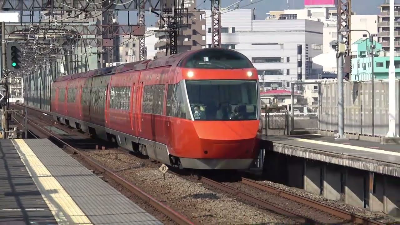 【小田急線撮影記2022.03.12】厚木駅 発着･通過集