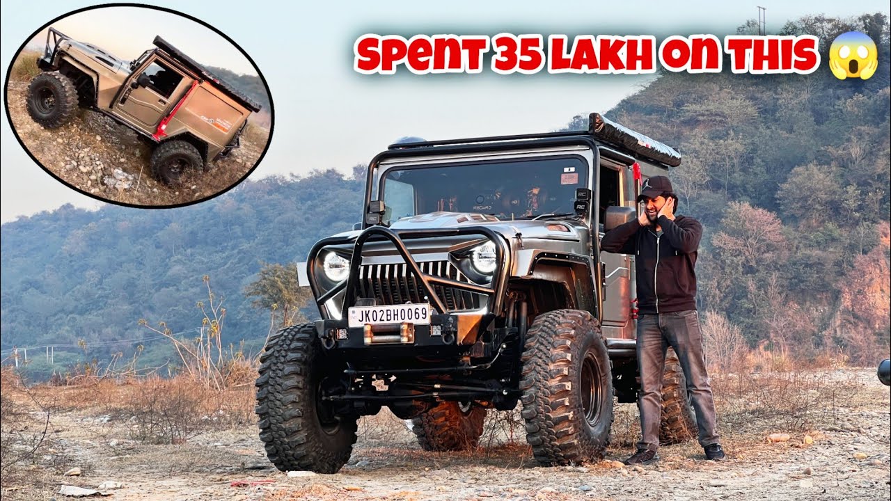India mai isse yada modified Thar ho hi nahi sakti | Thar nhi Tank ha yeh