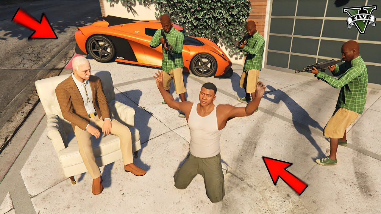 Franklin Gets Arrested By The Biggest Mafia In Los Santos GTA 5 Hindi Story