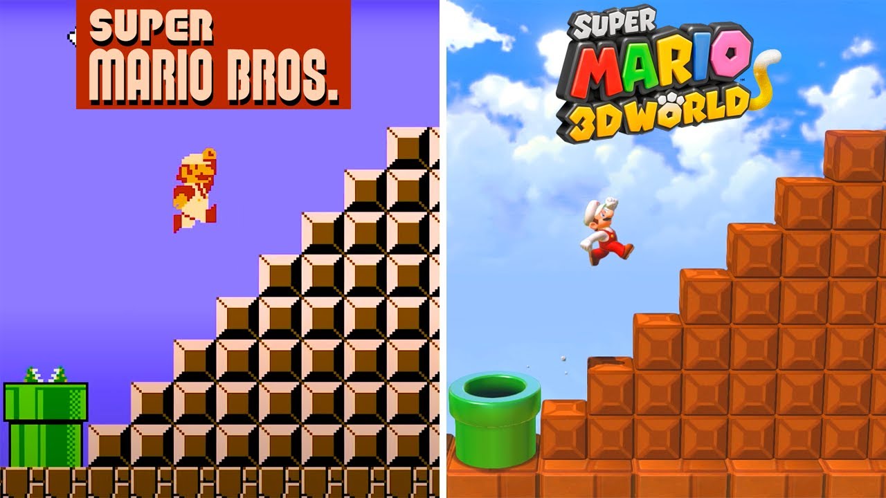 The BEST Retro Levels Recreated in Super Mario 3D World