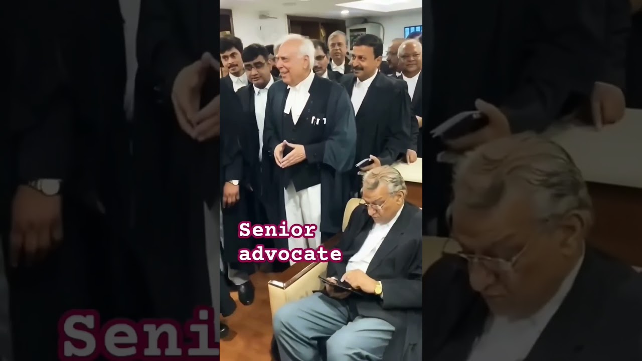 Most Senior Advocate Kapil sibal sir | Supreme court of India | Supreme court lawyer #shorts