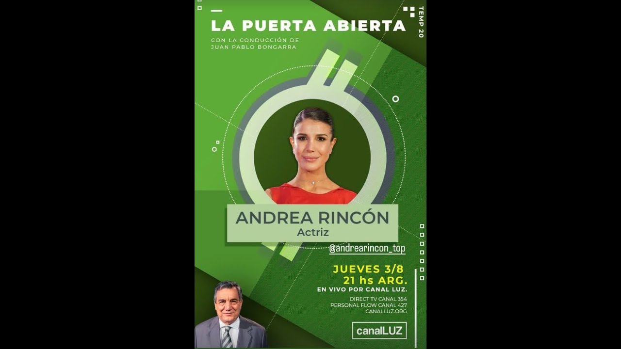 ANDREA RINCÓN nos cuenta su TESTIMONIO   #LaPuertaAbierta