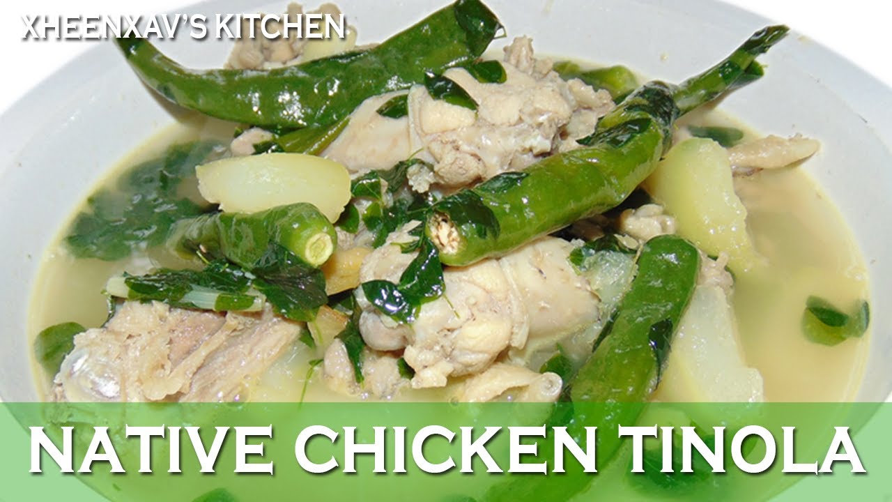 Traditional Way of Cooking Tinolang Manok Bisaya