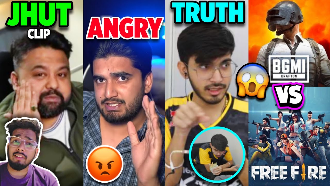 Again CONTROVERSY in 2025?🥶 Warning & ANGRY🚨 BGMI vs FreeFire,S8UL Goldy,Mavi,Scout,Godlike Admino