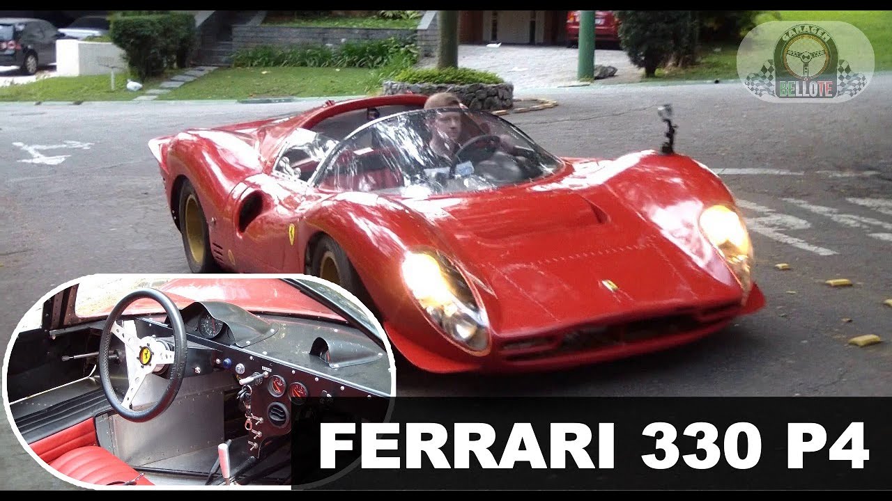 FERRARI 330 P4 TEM RECRIAÇÃO FEITA NO BRASIL | GARAGEM DO BELLOTE TV