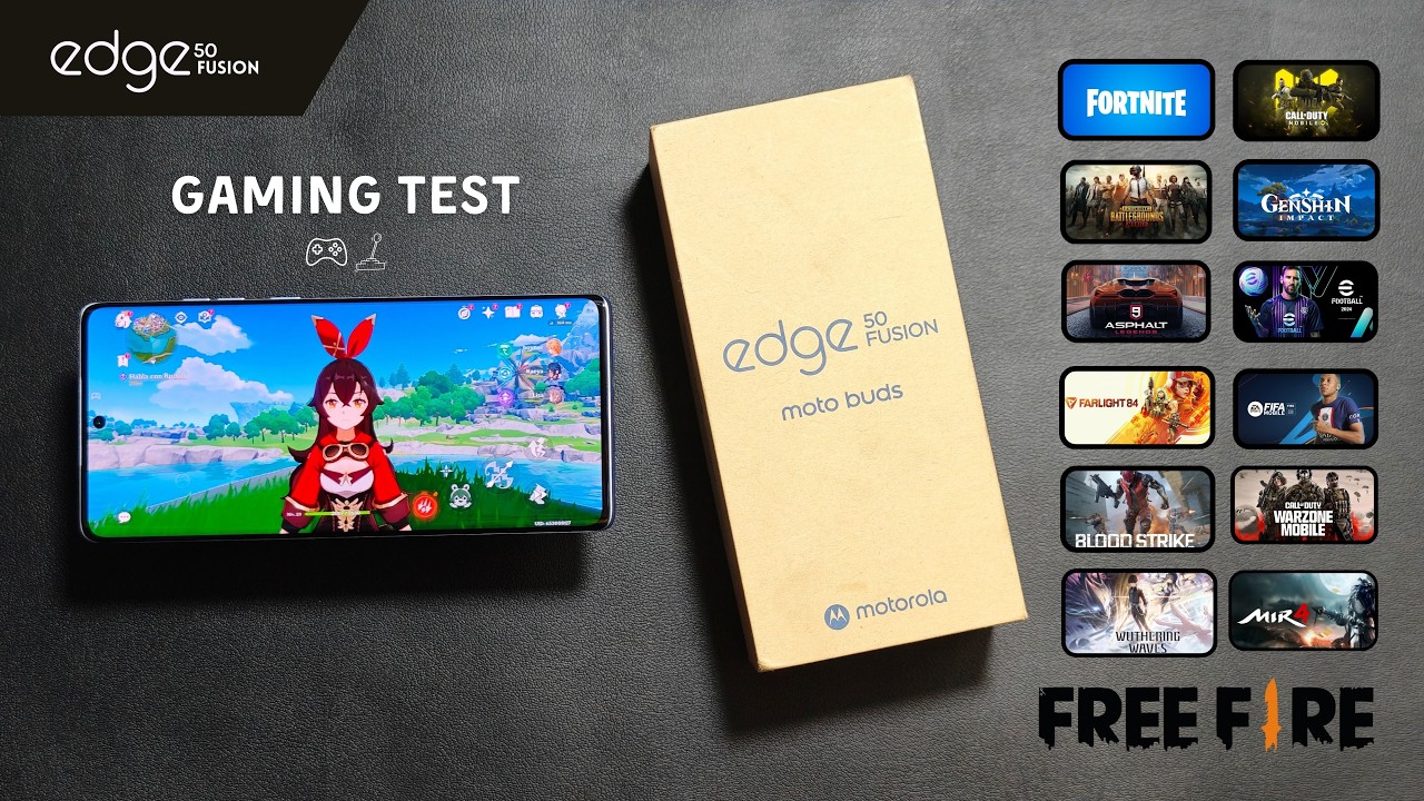 Motorola Edge 50 Fusion Gaming Test