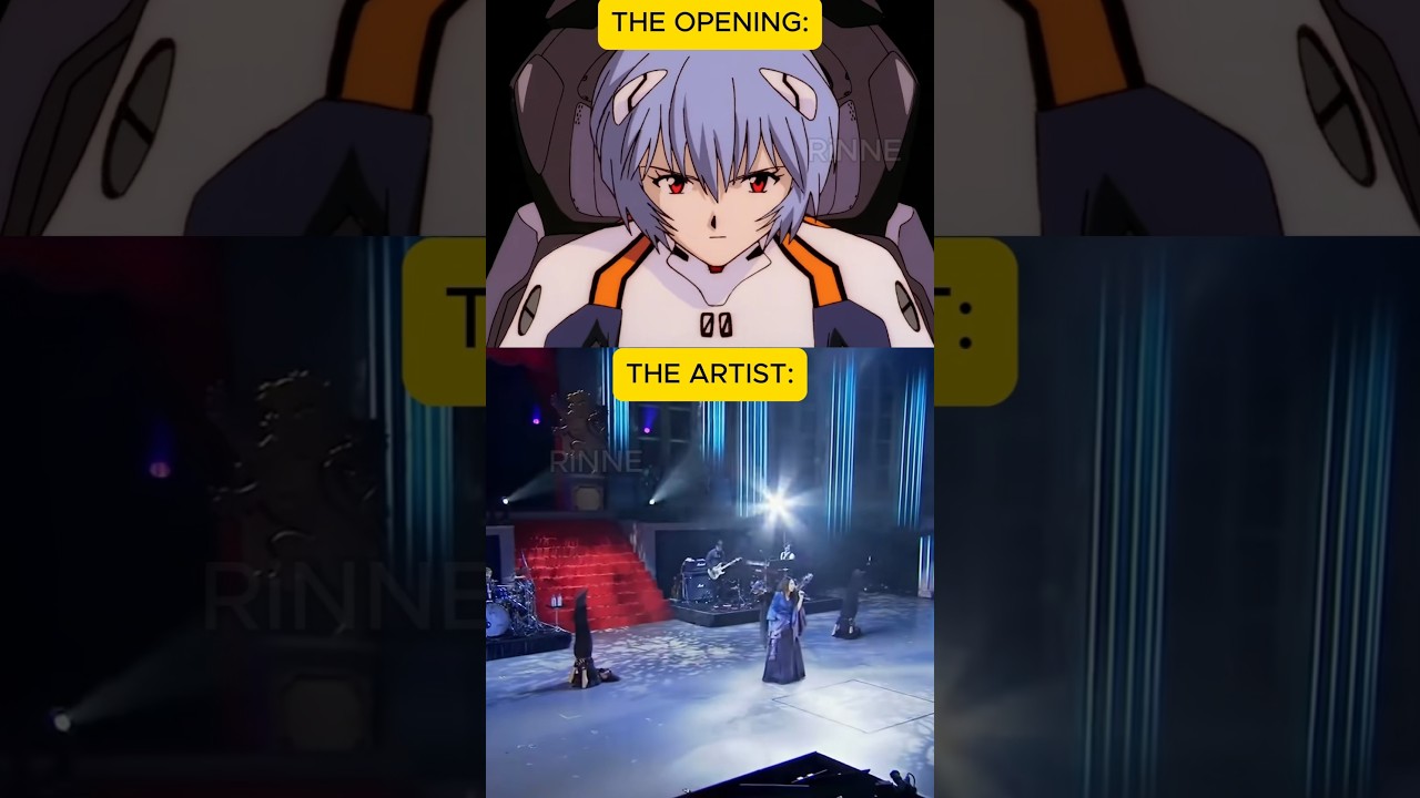 ICONIC 🤩 #neongenesisevangelion  #anime #animemusic #animeop #evangelion #animeopening #animeshorts