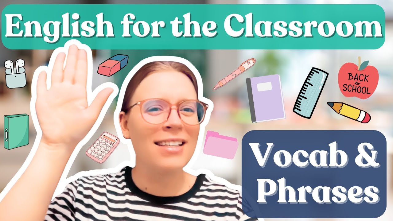 Learn English for the Classroom! 🎒👩🏼‍🏫 Speak Confidently with Teachers & Classmates