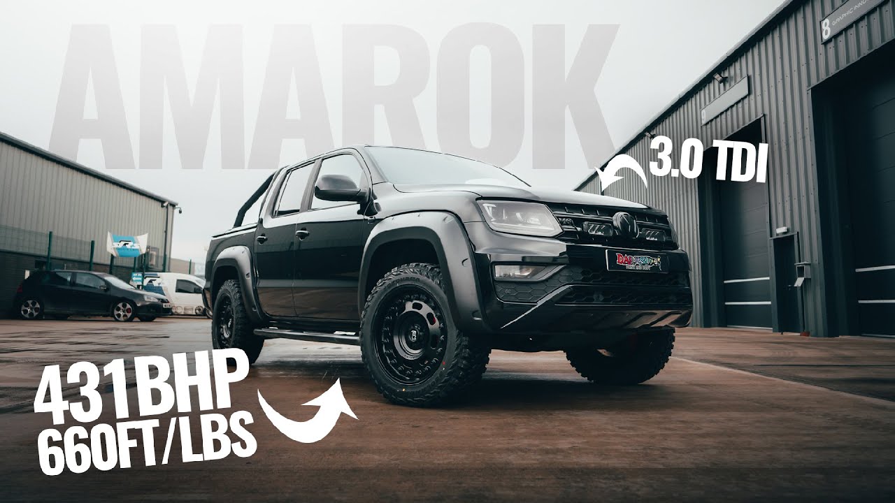 431BHP & 660FT/LBS!!! VW Amarok 3.0 V6