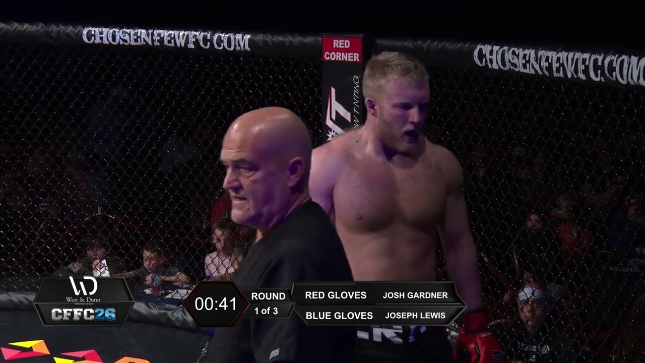 CHOSEN FEW FIGHTING CHAMPIONSHIP Josh Garden VS Joseph Lewis