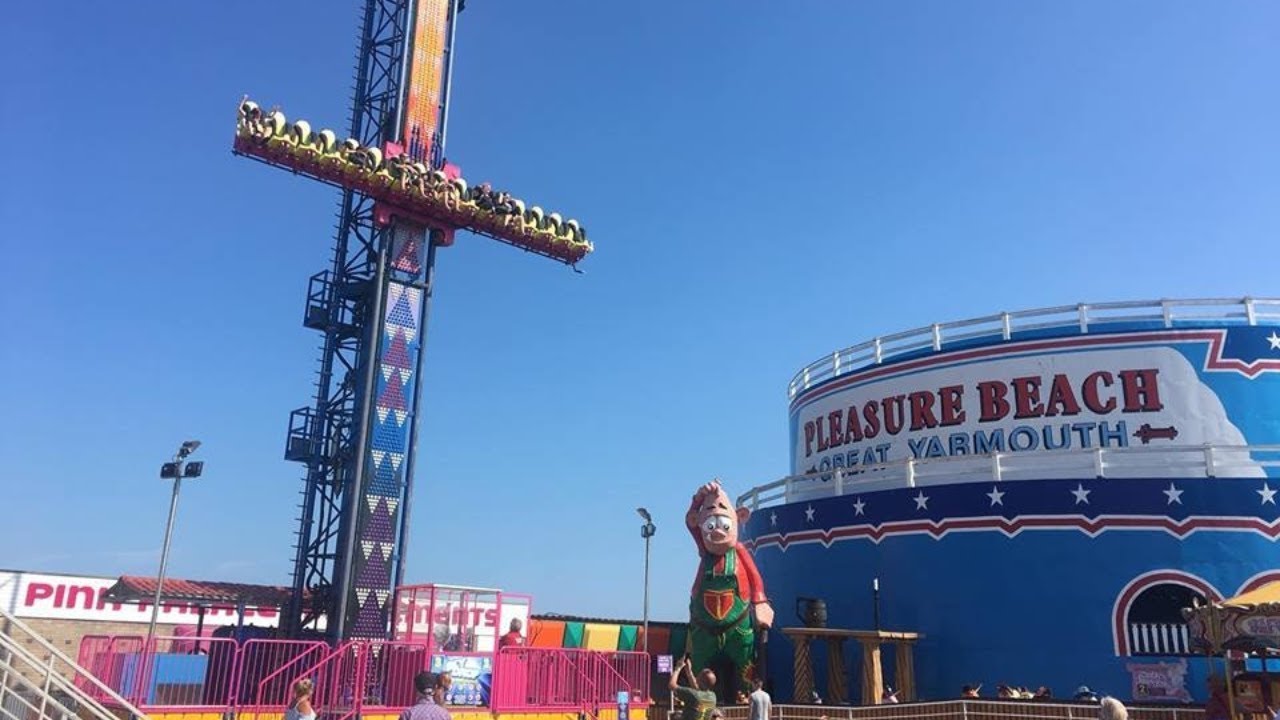 Great Yarmouth Pleasure Beach Vlog July 2018
