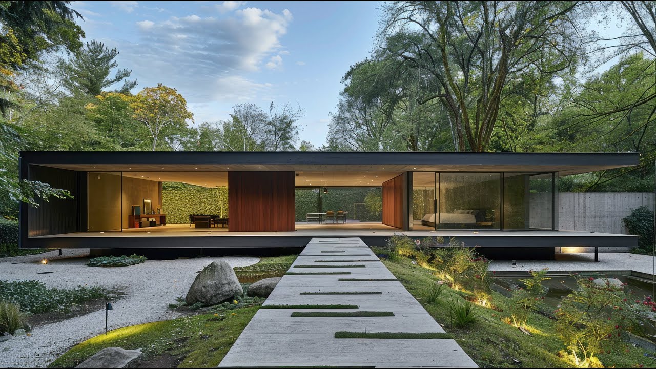Single-Level Modern Concrete Homes with Thoughtful Design