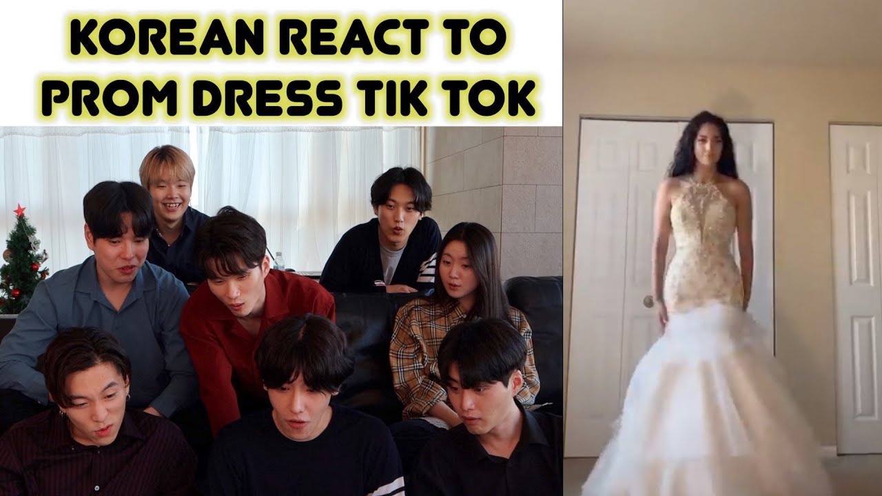 🍯Корейцы реагируют на подборки выпускных платьев в TikTok во второй раз