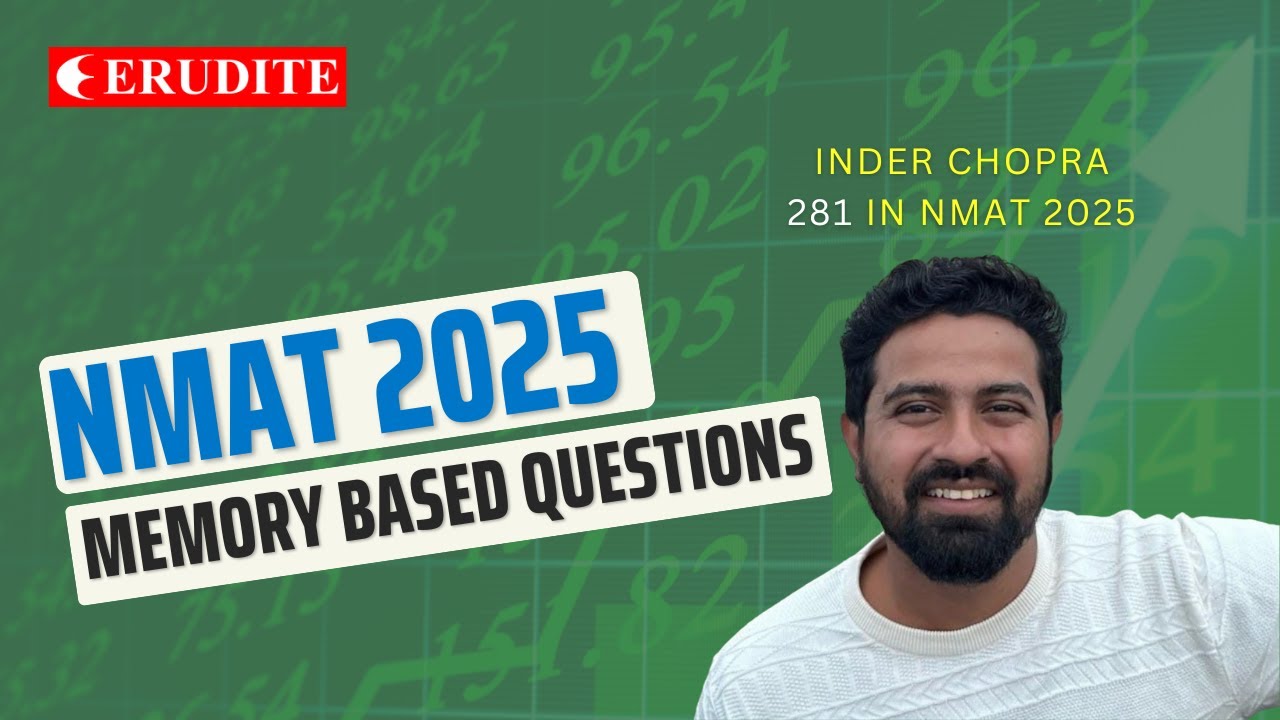NMAT Day 2 Memory Based Questions | Detailed Analysis | NMIMS Cutoff 2025 | NMAT 2025 | NMAT Exam