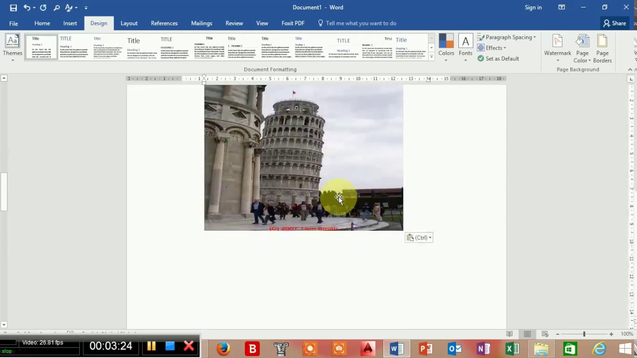 word 2016 طريقة عمل فهرس الصور بطريقة سهلة في دقائق