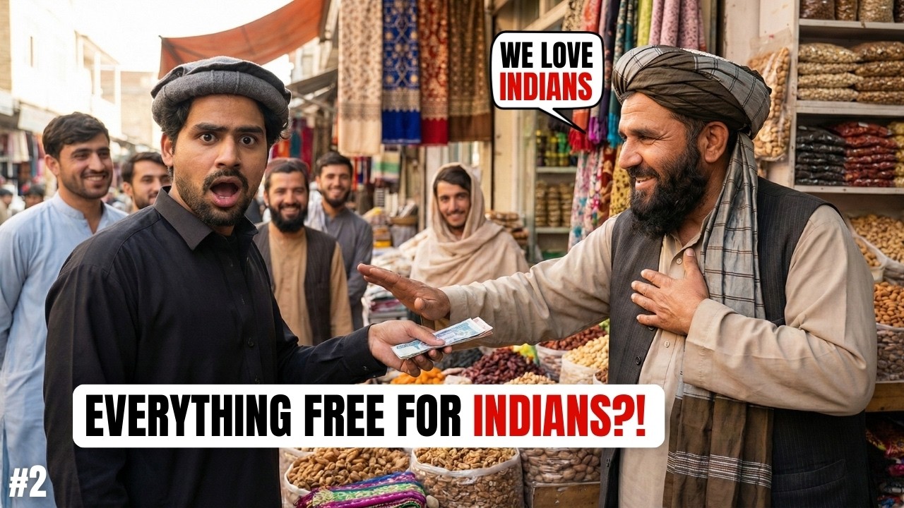 Why Everything is Free for Indians in Afghanistan 🇦🇫