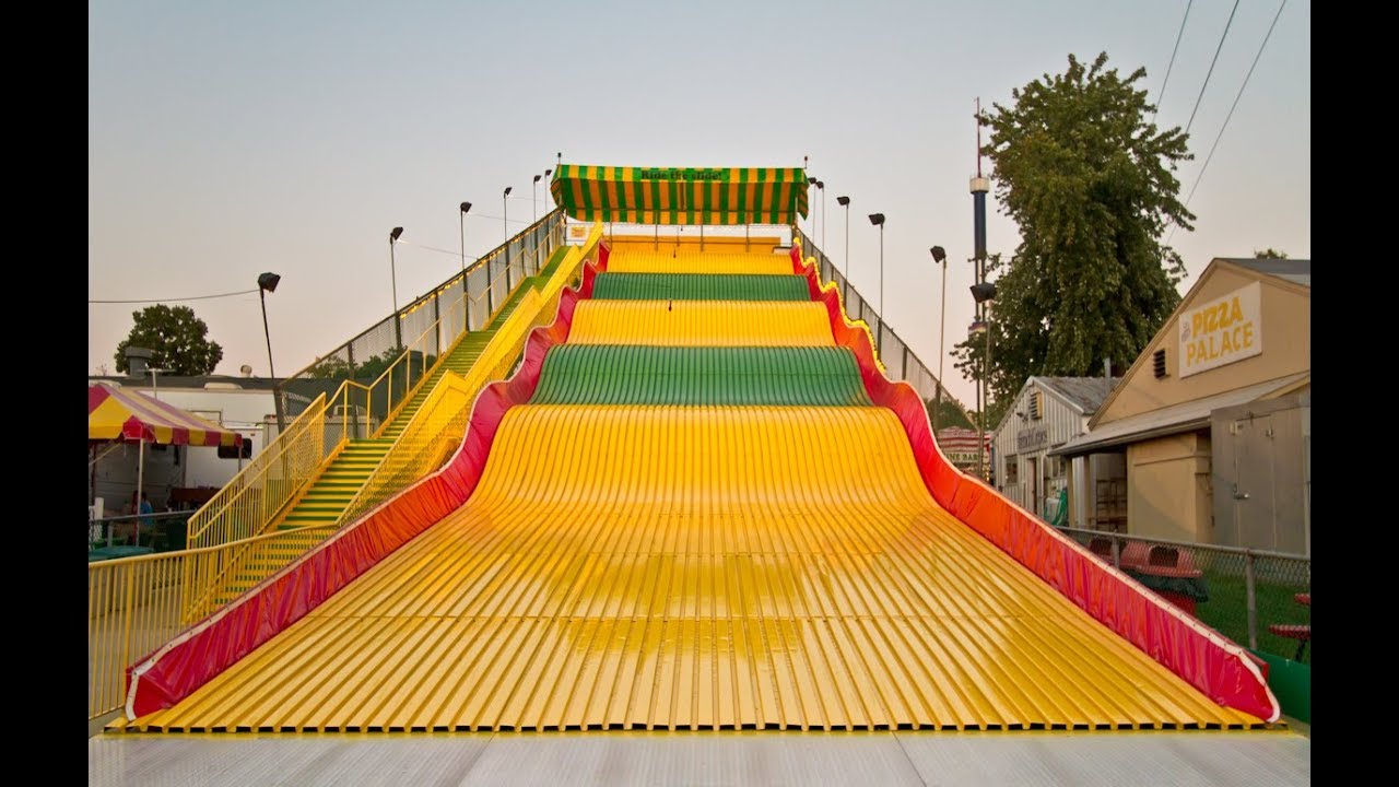 MINNESOTA STATE FAIR 2019- THE GIANT SLIDE