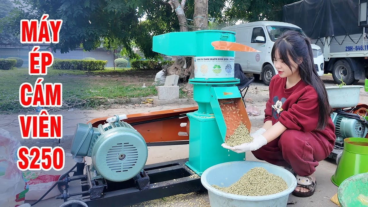1 Máng Nguyên Liệu To Thế Này, Có Cả Cá To 5 Ngón Tay Thì Mất Bao Lâu Để Ép Xong Thành Viên ?