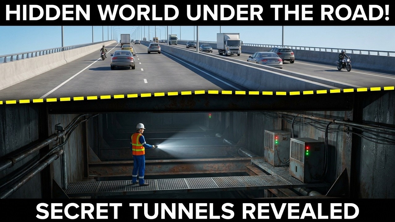 Why This Highway Bridge Has a Fake Bottom
