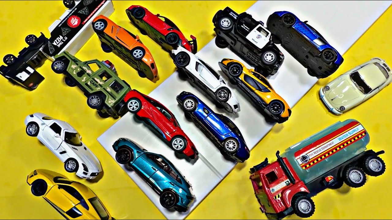 🚛 ASMR_Video * See The Interior Toy Cars I No Music *