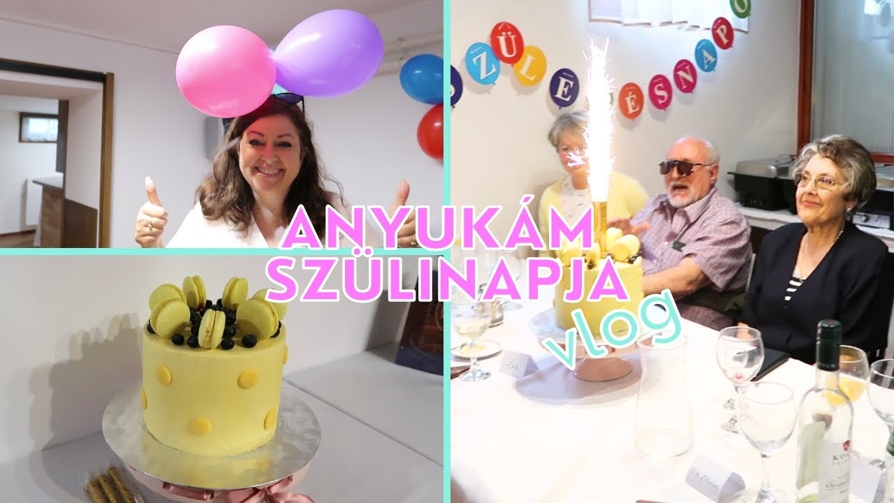ANYUK&Aacute;M SZ&Uuml;LINAPJA: ELRONTOTT S&Uuml;TI, KAMUSAJTTORTA, EGYSZ&Oacute;VAL TELJES CSAL&Aacute;DI BOLDOGS&Aacute;G