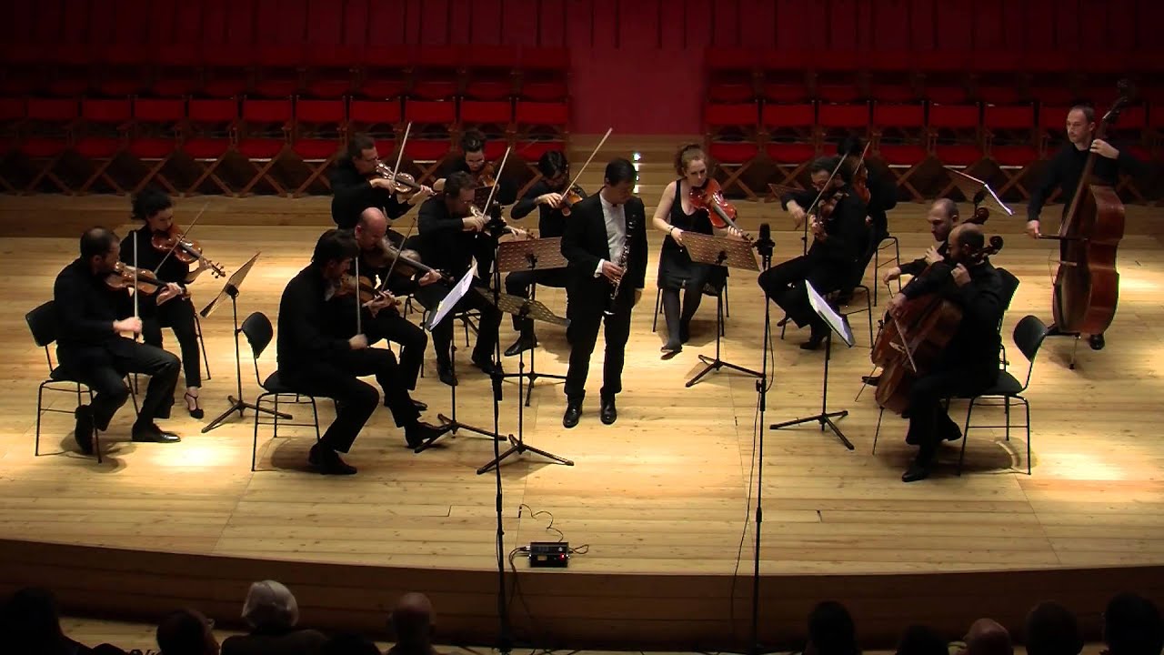K.M von Weber Op.34 for clarinet and Strings Orchestra