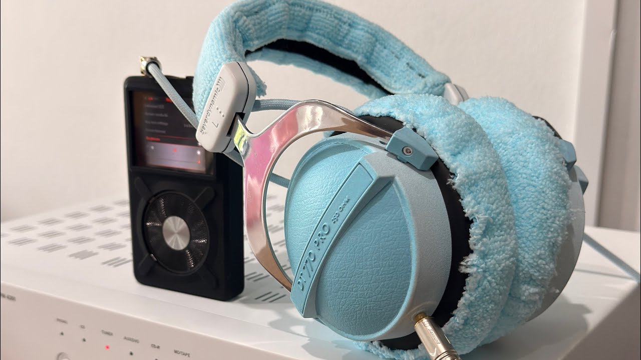 headphones beyerdynamic dt 770 pro custom tiffany blue sky 