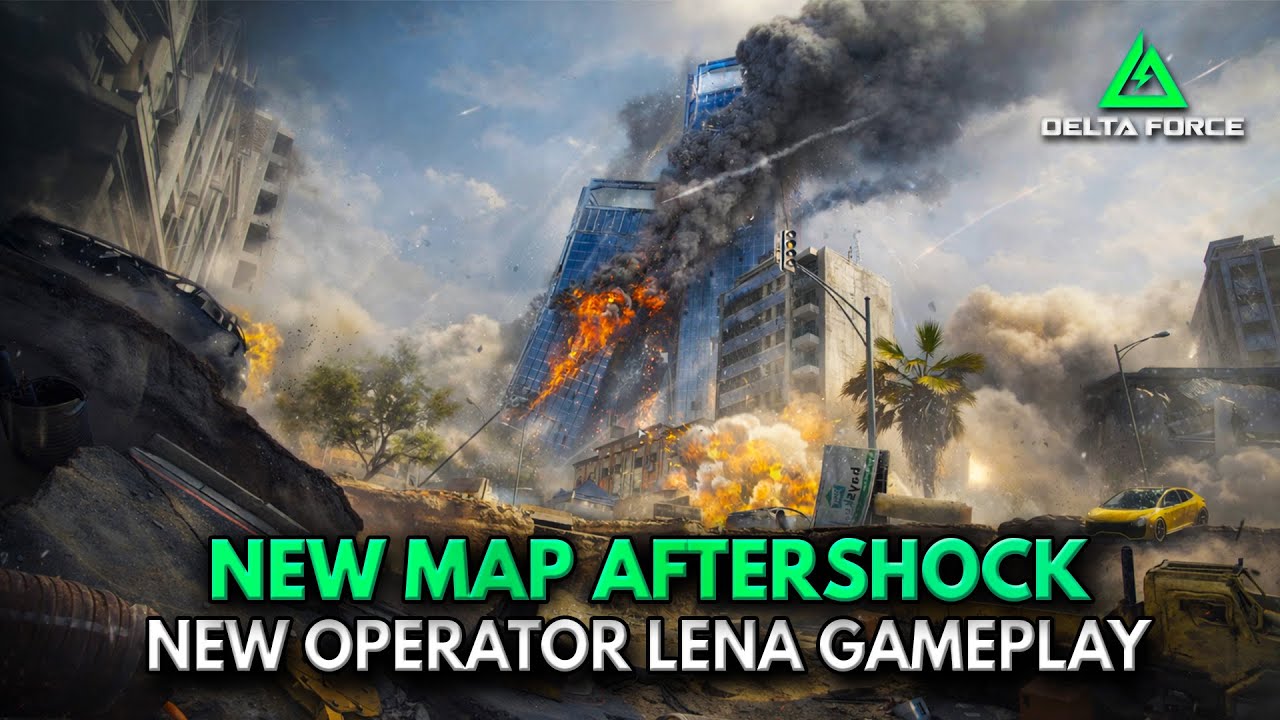 New Warfare Map Aftershock Full Gameplay with New Operator Lena