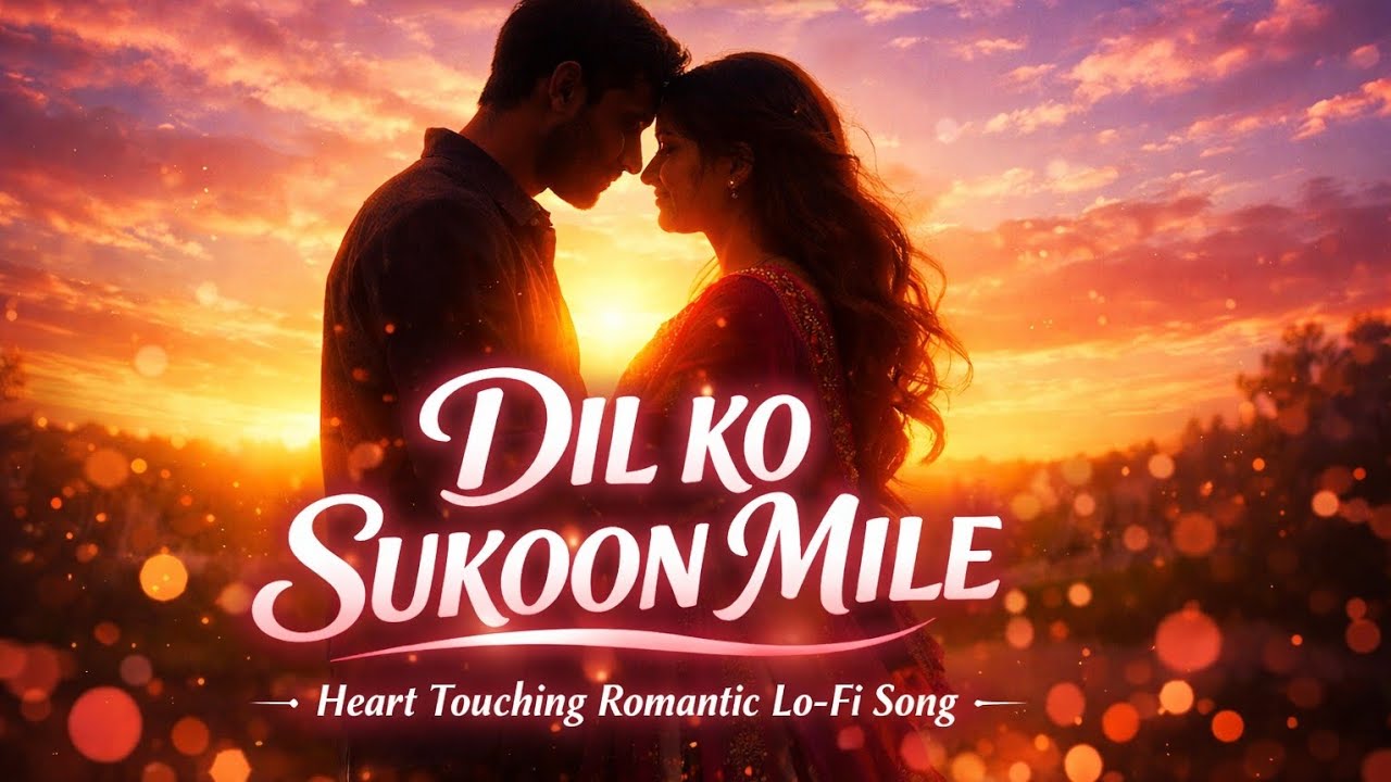 Dil Ko Sukoon Mile ❤️ Heart Touching Romantic LoFi Song 2026 | Relaxing Hindi Love Song