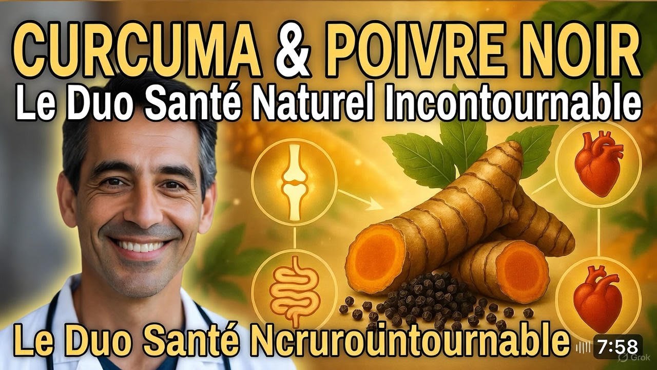 Curcuma & Poivre Noir : Le Duo Sant&eacute; Naturel Incontournable