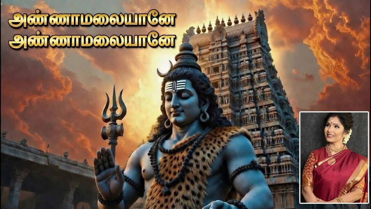 அண்ணாமலையானே எங்க அண்ணாமலையானே    சிவன் பக்தி பாடல்   |  அனுராதா ஸ்ரீராம்
