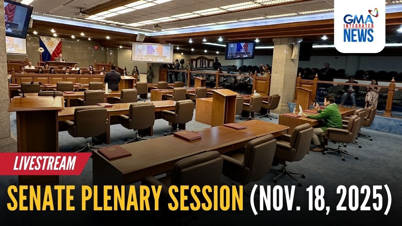 LIVE - Senate plenary debates on proposed 2026 national budget (Nov. 18, 2025) | GMA Regional TV