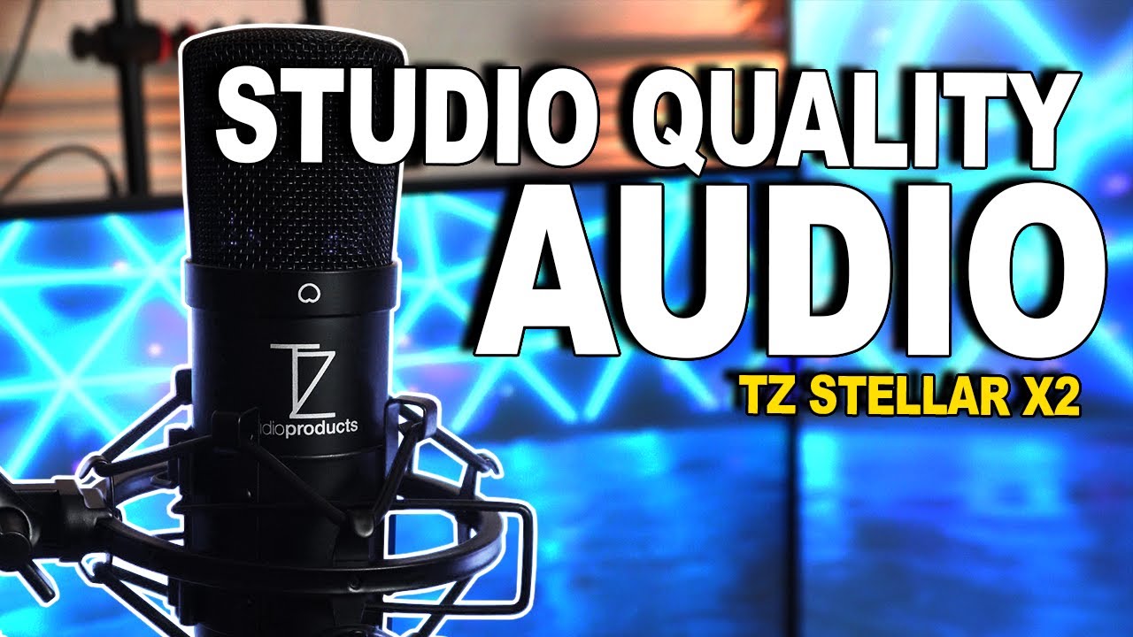 Best YouTube Microphone For Half The Cost!! | TZ Stellar X2 by TzAudios