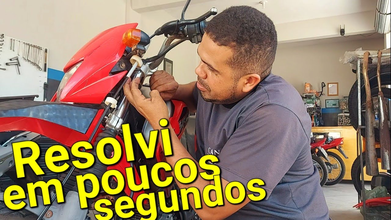 Todos acham que o barulho é na caixa de direção ou nas bengalas e não é
