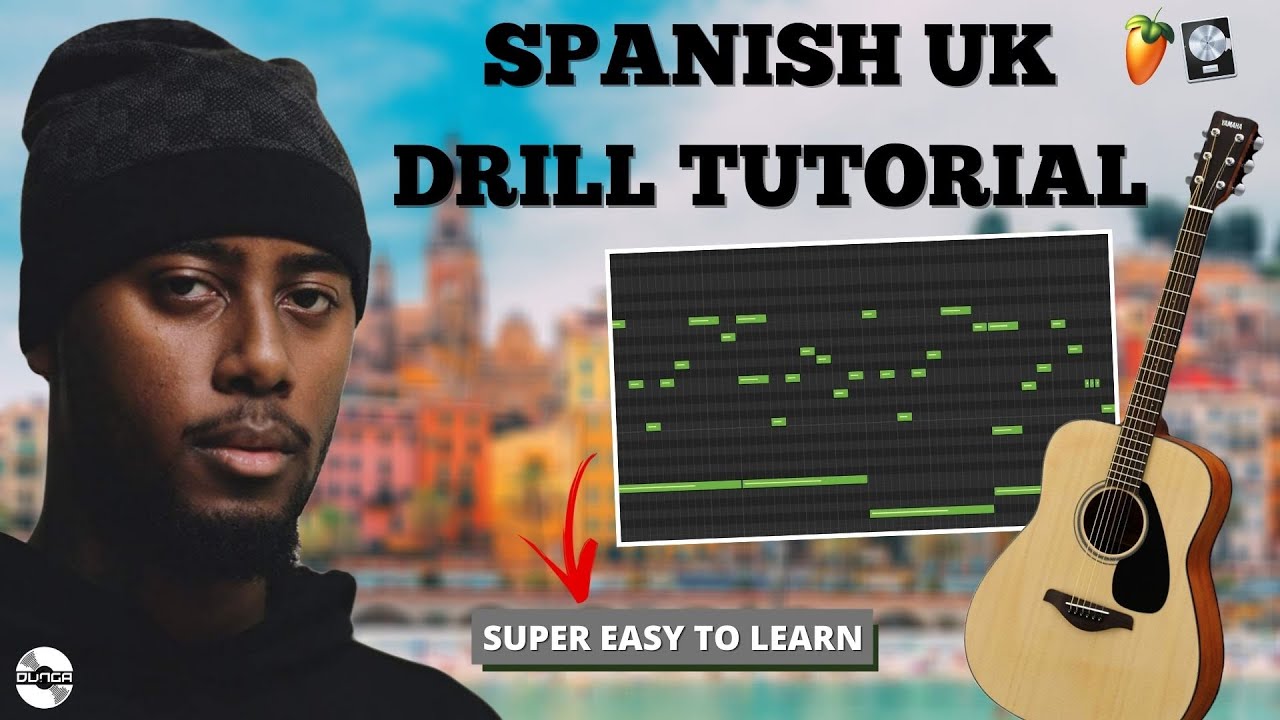 MAKING A CRAZY SPANISH GUITAR UK DRILL BEAT(How To Make Fire Spanish Guitar Sample) | DRILL TUTORIAL