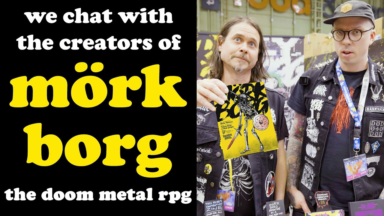 MÖRK BORG the DOOM METAL RPG | UK Games Expo 2024