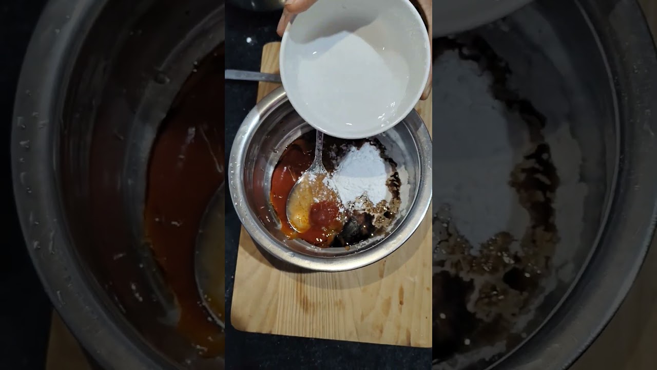 Restaurant style soya chunks Manchurian 