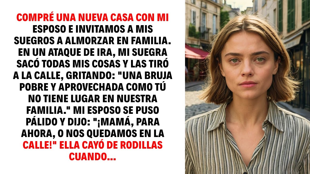 COMPRÉ UNA NUEVA CASA CON MI ESPOSO E INVITAMOS A MIS SUEGROS A ALMORZAR EN FAMILIA. EN UN ATAQUE...