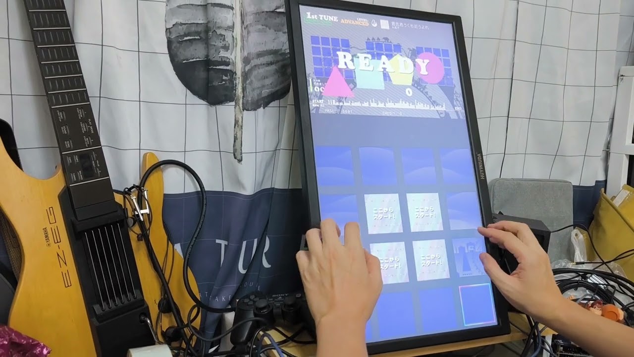 Jubeat Clan PC Arcade, playing with 27