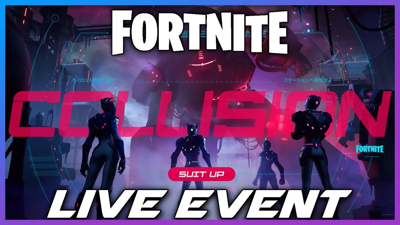 Fortnite Collision Live Event *EPIC!!*