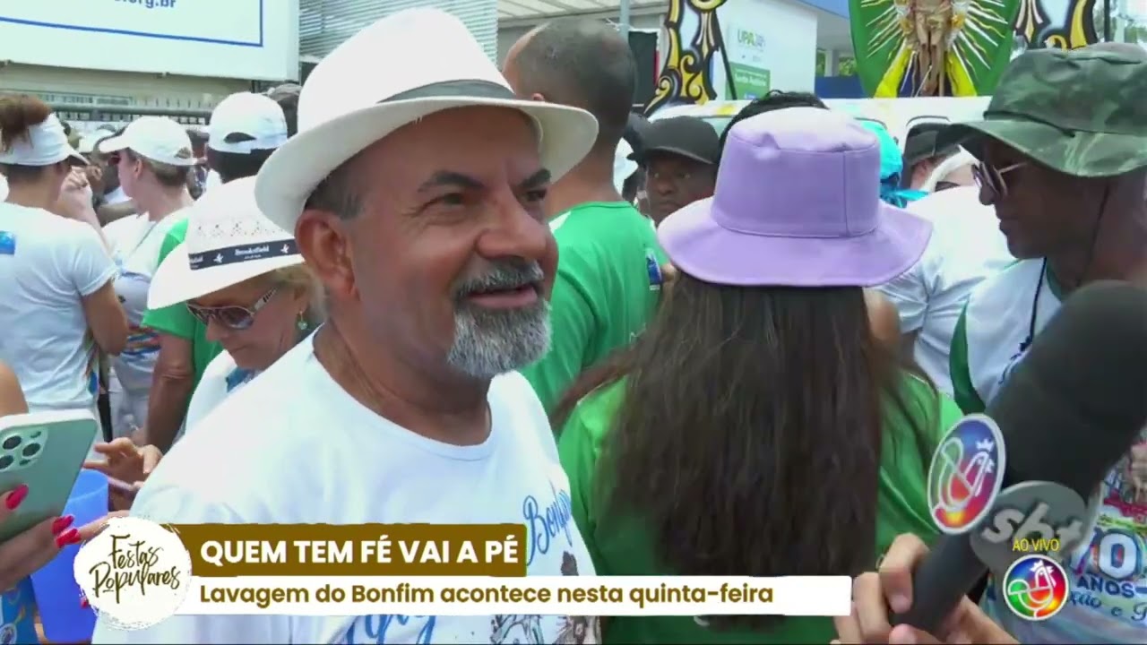 Lavagem do Bonfim: O povo demonstra a sua fé durante a festa religiosa